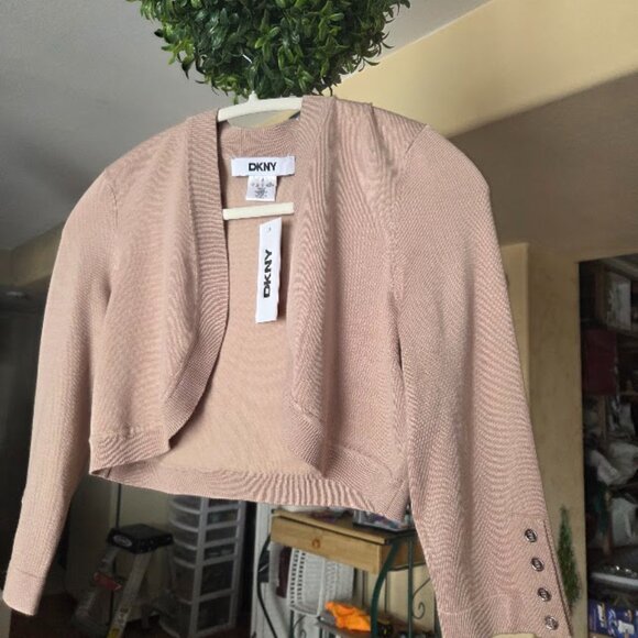 DNKY Bolero - Dusty Pink - size XS - NEW with Tags - Picture 8 of 8